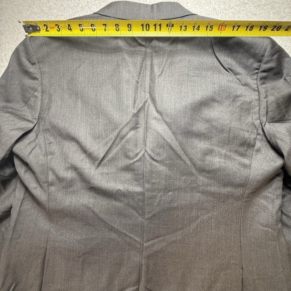 SuitSupply Blazer Mens 56 Napoli Fit Black Pure Wool Super 110s Zignone - Picture 14 of 15